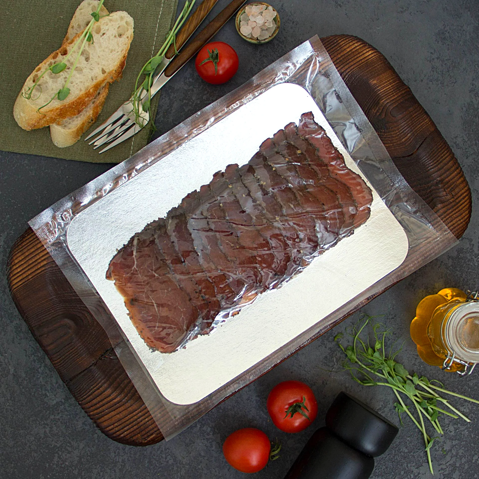 Нарезка "Говядина с кофе"