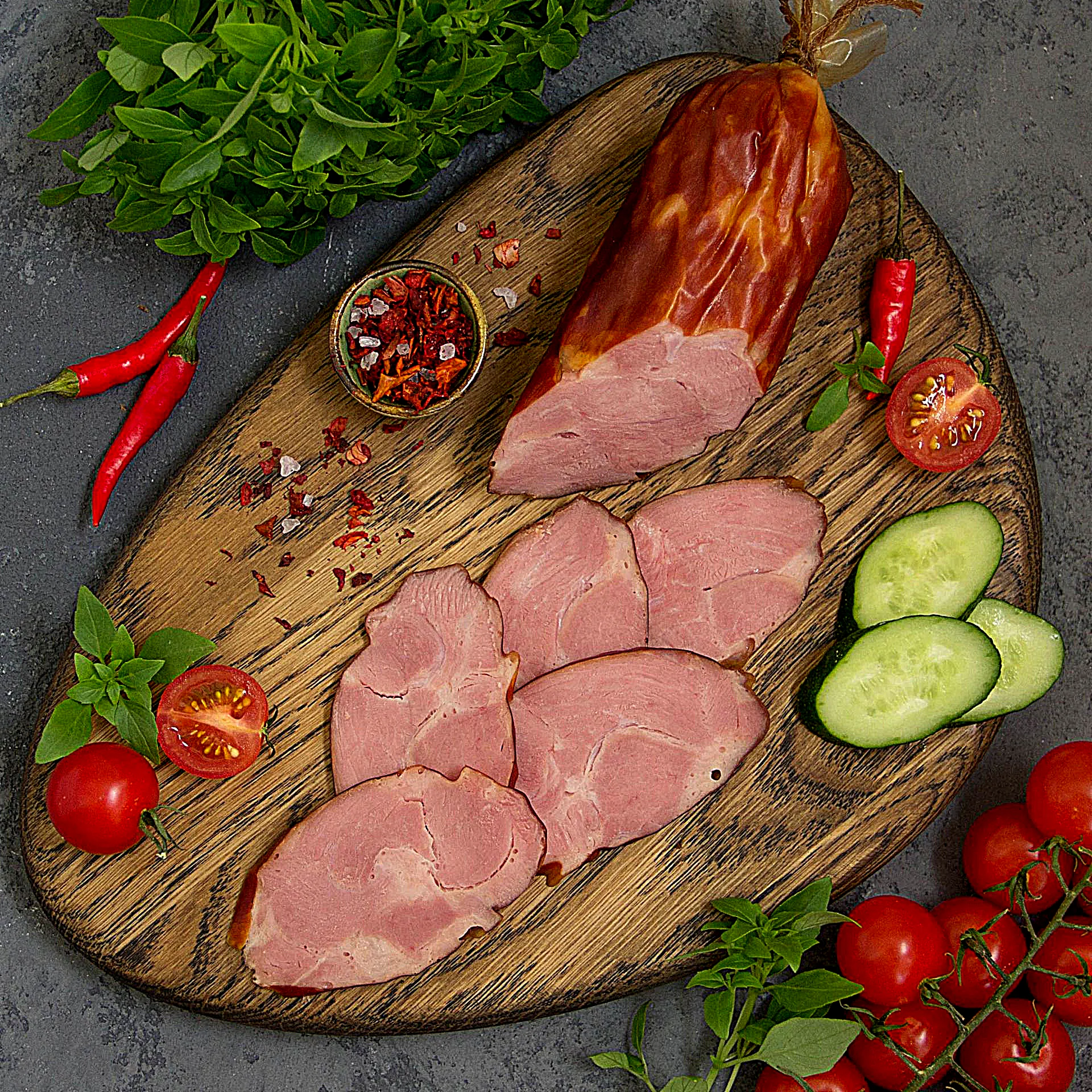 Колбаса "Индейка" варено-копченая