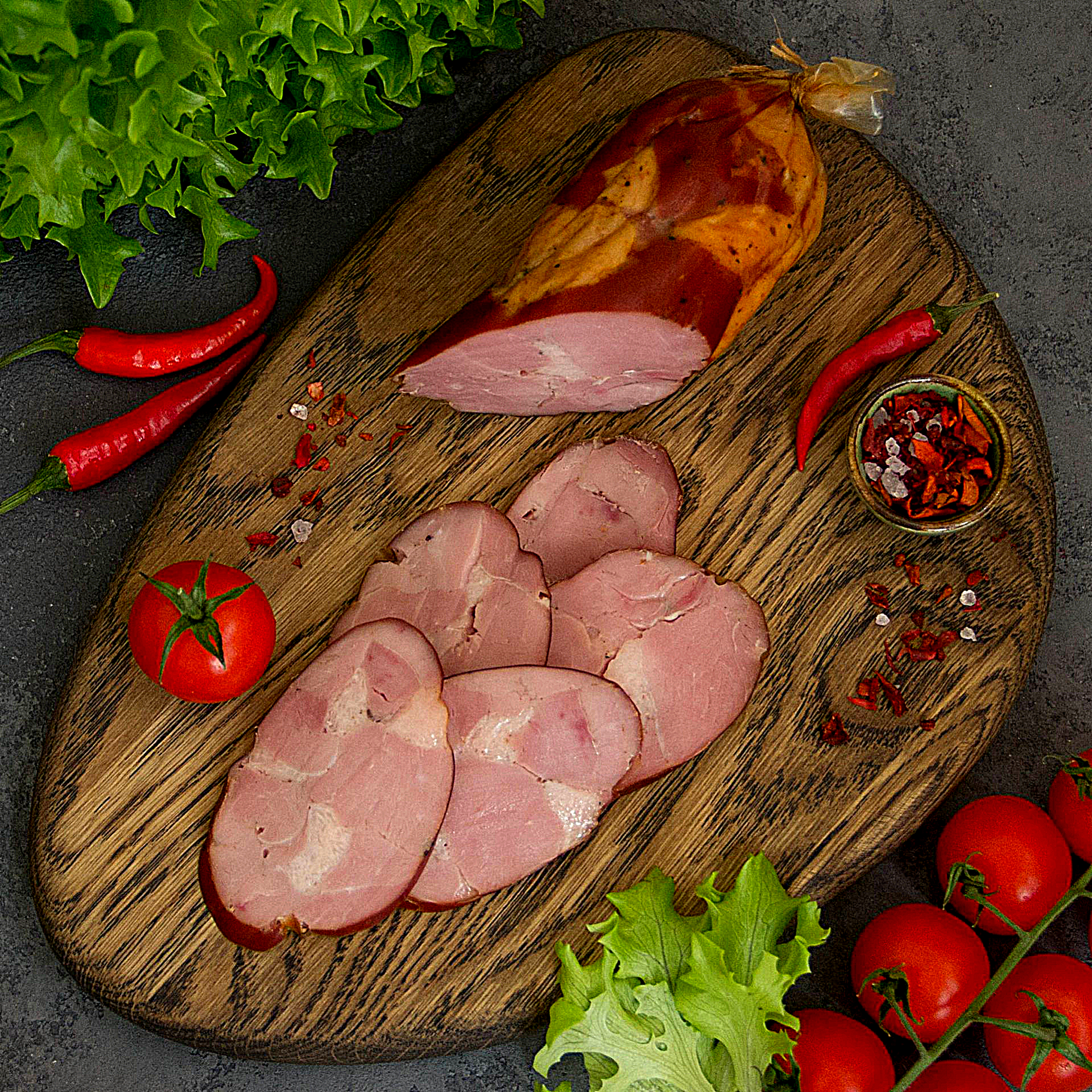 Колбаса «Утиная» варено-копченая