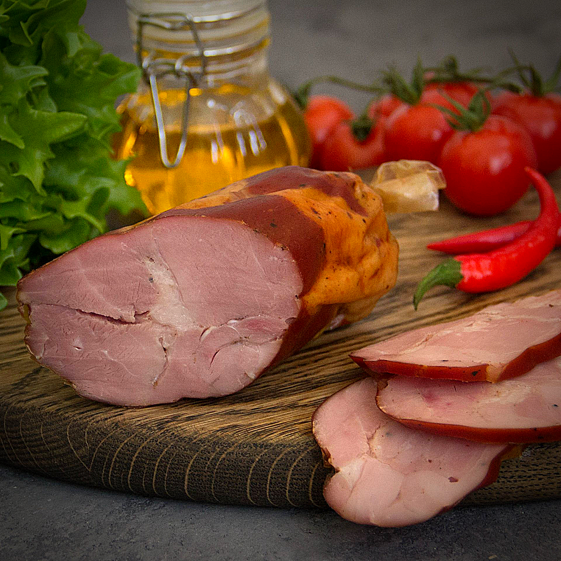 Колбаса «Утиная» варено-копченая